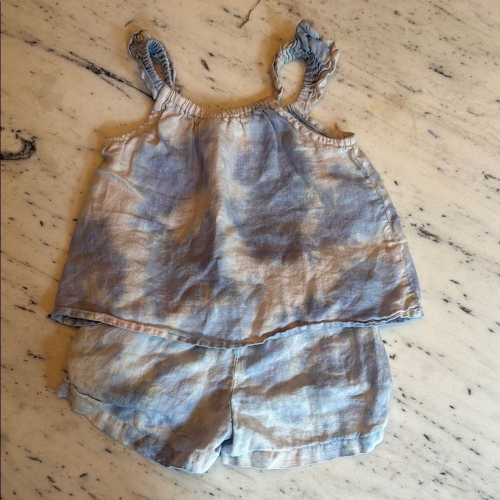 Cloth & Stone Blue and White Toddler Set